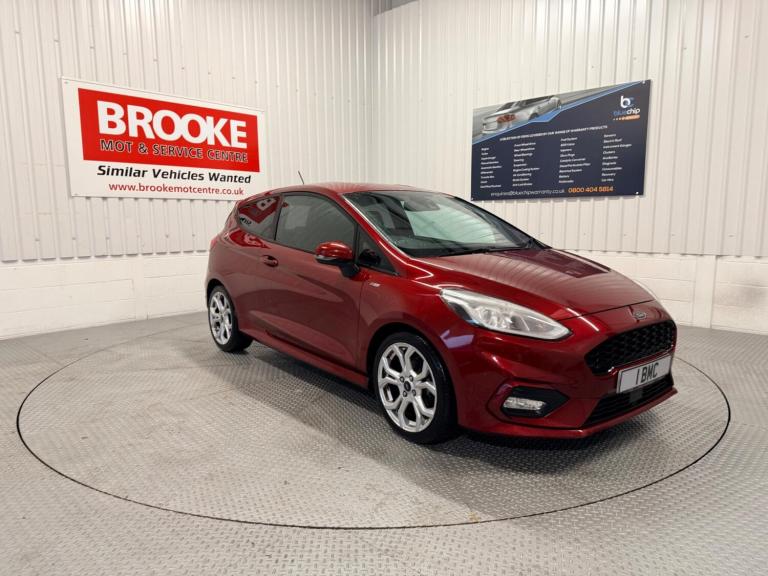 2019 Ford Fiesta 1.0T EcoBoost ST-Line Euro 6 (s/s) 3dr HATCHBACK Petrol Manual