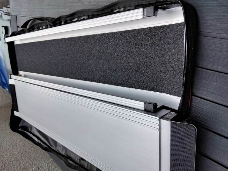 Aluminium telescopic car ramps