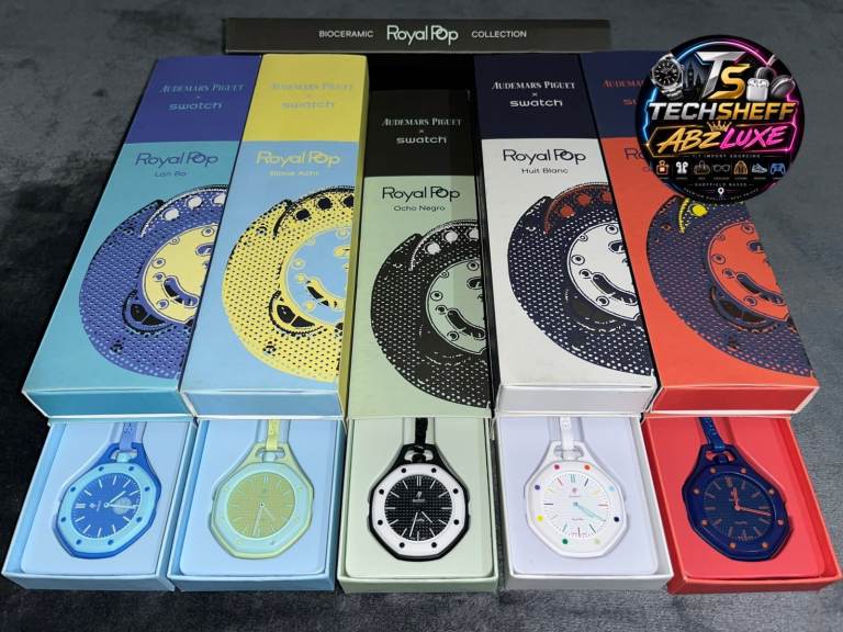 AP x Swatch Royal Pop Timepiece 