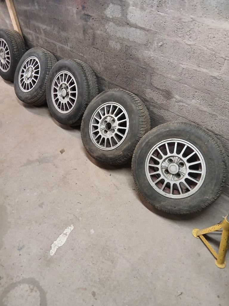 Mk1 golf 13" alloy wheels x5.