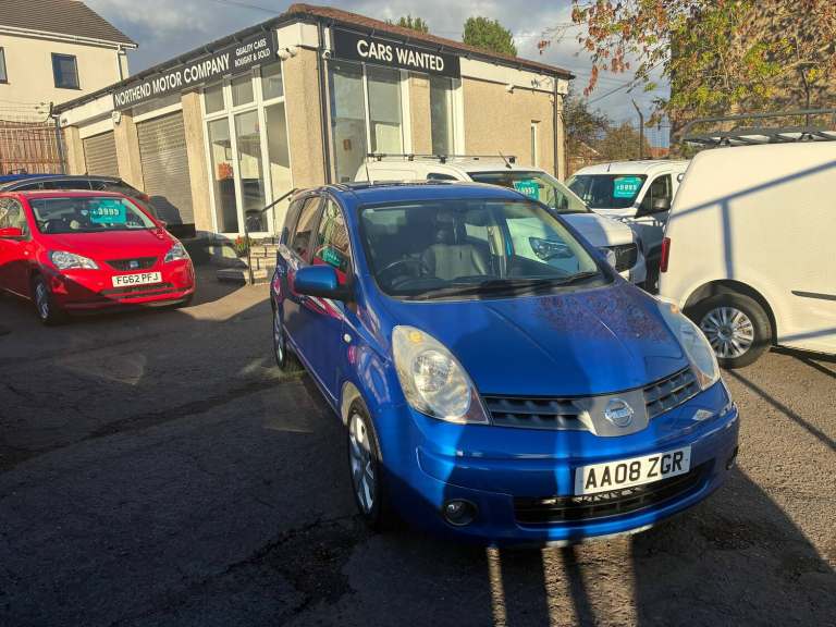 2008 Nissan Note 1.6 16V Tekna Hatchback 5dr Petrol Auto Euro 4 (110 ps) Hatchback Petrol Automatic