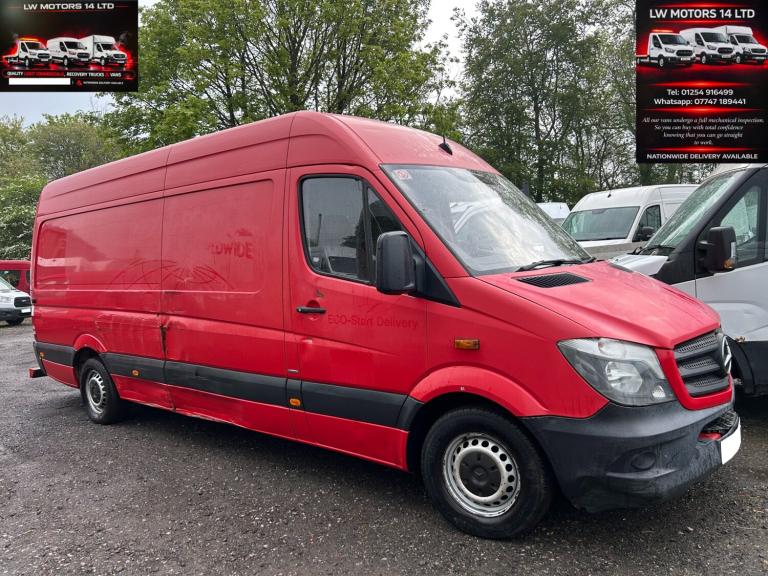 MERCEDES BENZ SPRINTER 310 CDI LWB HIGH ROOF PANEL VAN 2015 65 REG SPARES REPAIR