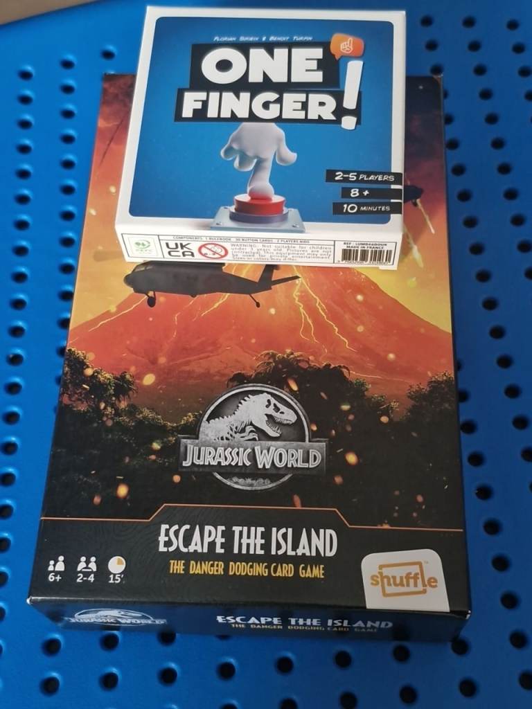 2x Board Game bundle Jurassic World BNIS