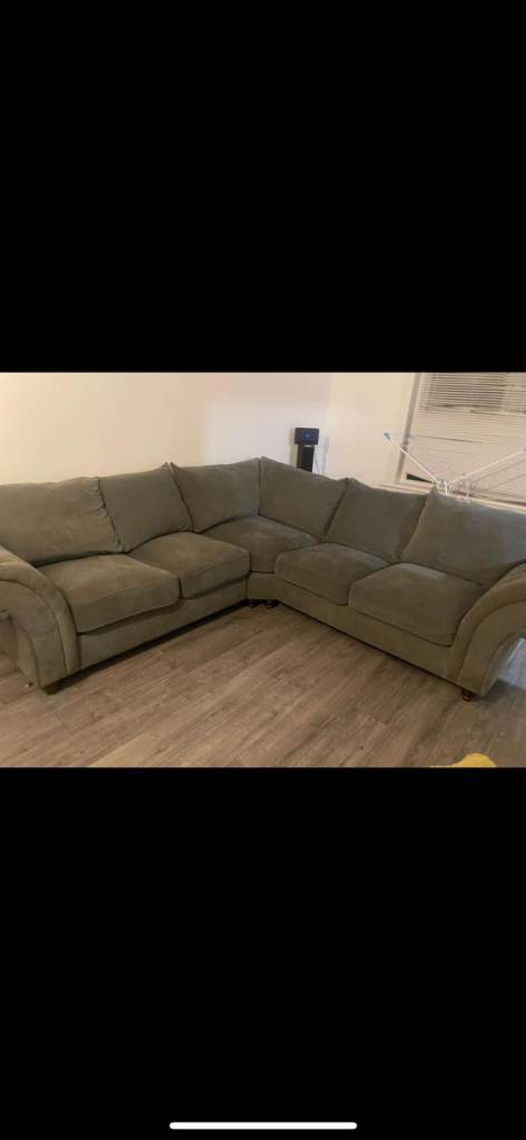 Grey corner sofa 