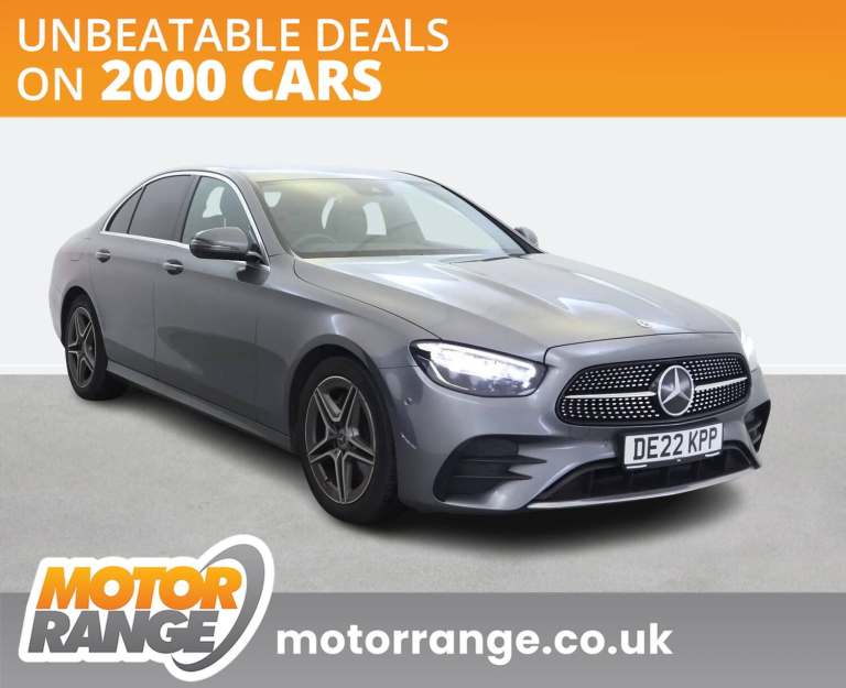 2022 Mercedes-Benz E Class E220d 200 AMG Line 4dr 9G-Tronic Saloon DIESEL Automatic