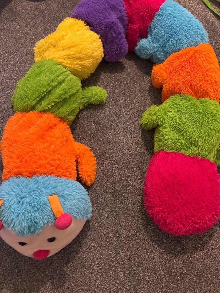 Colourful Caterpillar Soft Toy – Good Condition