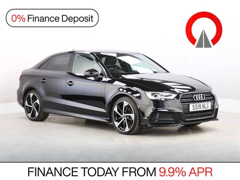 2019 Audi A3 1.0 TFSI 30 Black Edition Saloon 4dr Petrol Manual Euro 6 (s/s) (116 ps) Saloon Petr...