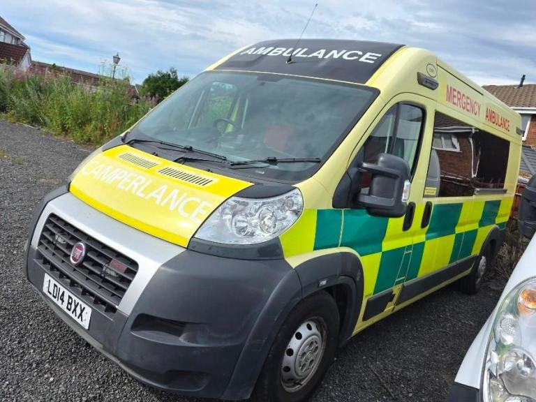 Fiat Ducato Ex Ambulance Ideal camper or motorhome conversion 