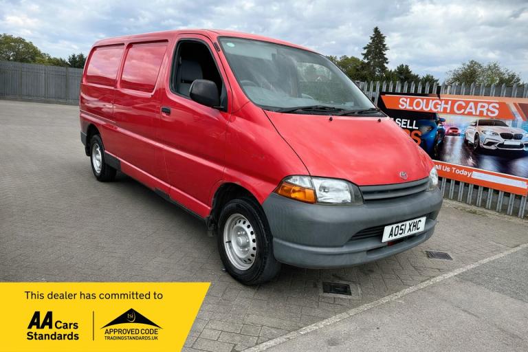 2001 Toyota HiAce 300 GS Van 88Bhp PANEL VAN Diesel Manual