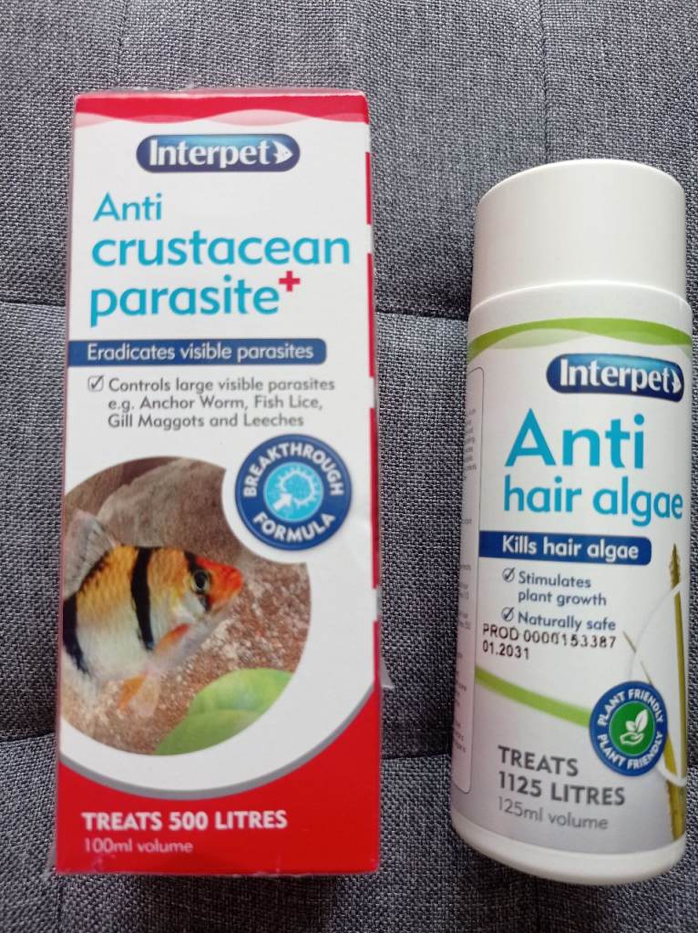 Anti hair algae and anti crustacean parasite