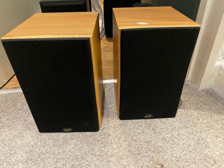 Pair of Gale Gold speakers.