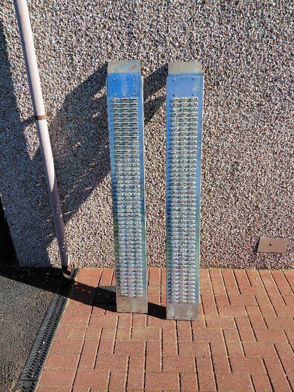 Trailer ramps aluminium