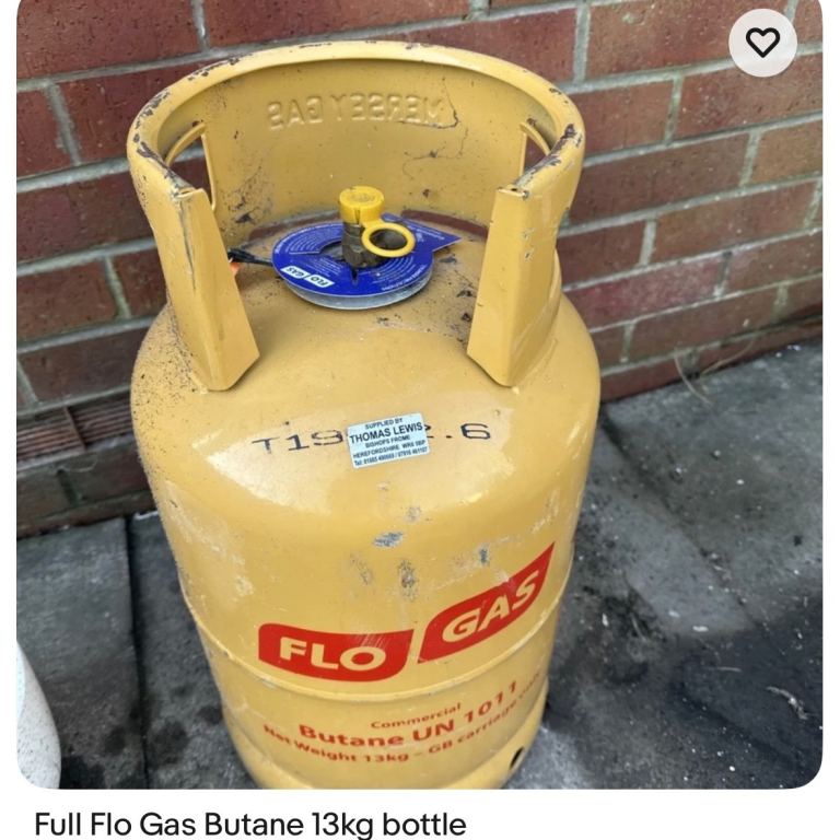 Flo gas 13 kg gas cylinder. 