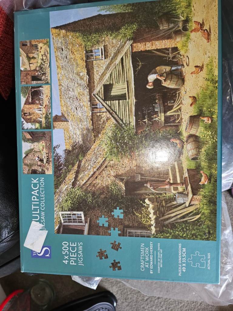 Selection of Jigsaw Puzzles - Various Brands and Piece Counts