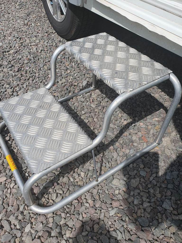 Caravan, Motorhome,  Camper or general lightweight aluminium steps. 