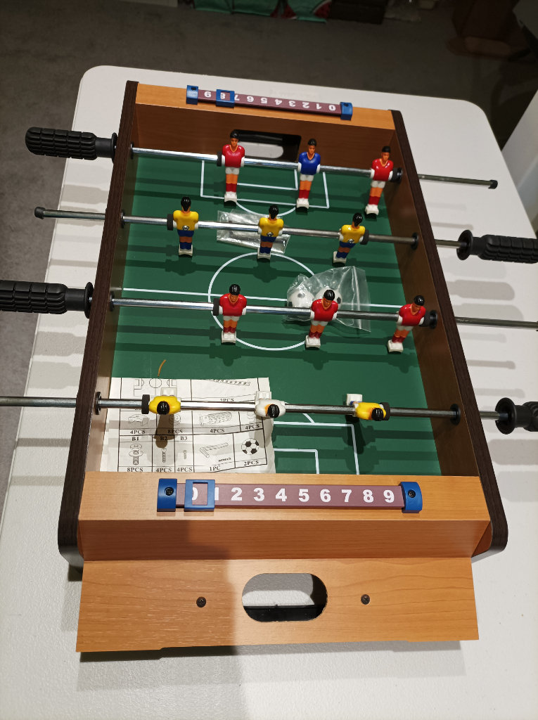 Table top football 