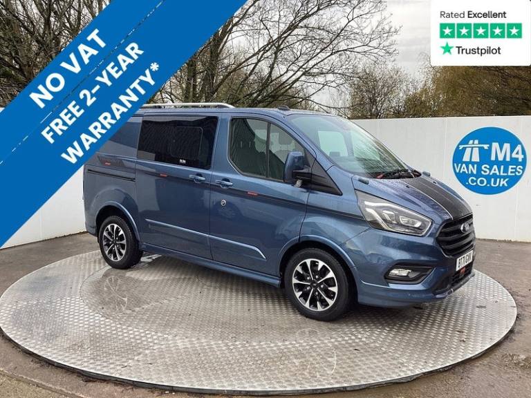 2021 Ford Transit Custom 320 EcoBlue Sport SWB Crewvan A/C Euro 6 **NO VAT** Combi Van Diesel Aut...