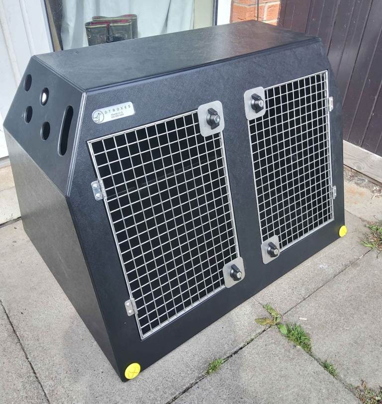 DT Boxes ( DT9 ) Transport double dog box ( Lockable & Light Weight )