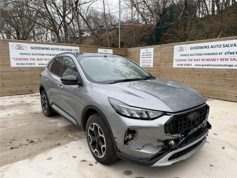 2024 74 FORD KUGA ACTIVE 2.5T HYBRID AUTO ACCIDENT DAMAGED REPAIRABLE SALVAGE