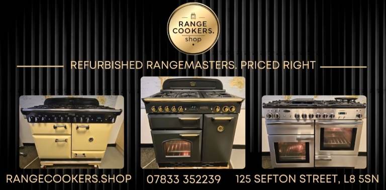 Rangemaster Range Cookers Refurbished 90cm 100cm 110cm Dual Fuel Induction Electric 