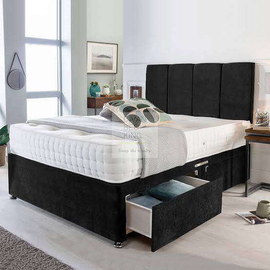 image for New Double Bedframe Single size Base With Mattress 