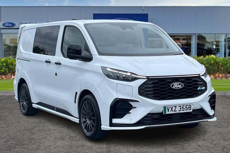 2026 Ford Transit Custom 210kW 65kWh H1 Double Cab Van MS-RT Auto PANEL VAN ELECTRIC Automatic