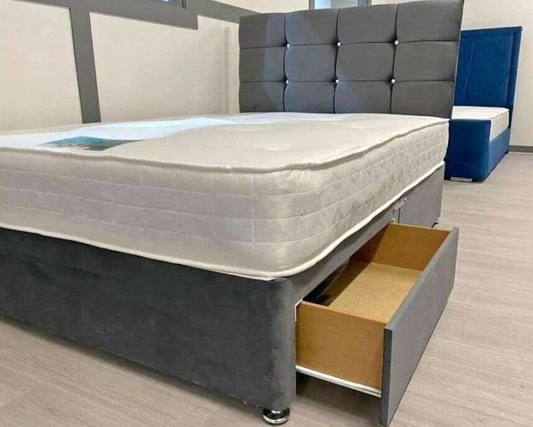 🎈 Special Offer On Double And King Divan Bed Frame Base Mattress Sets ⚡