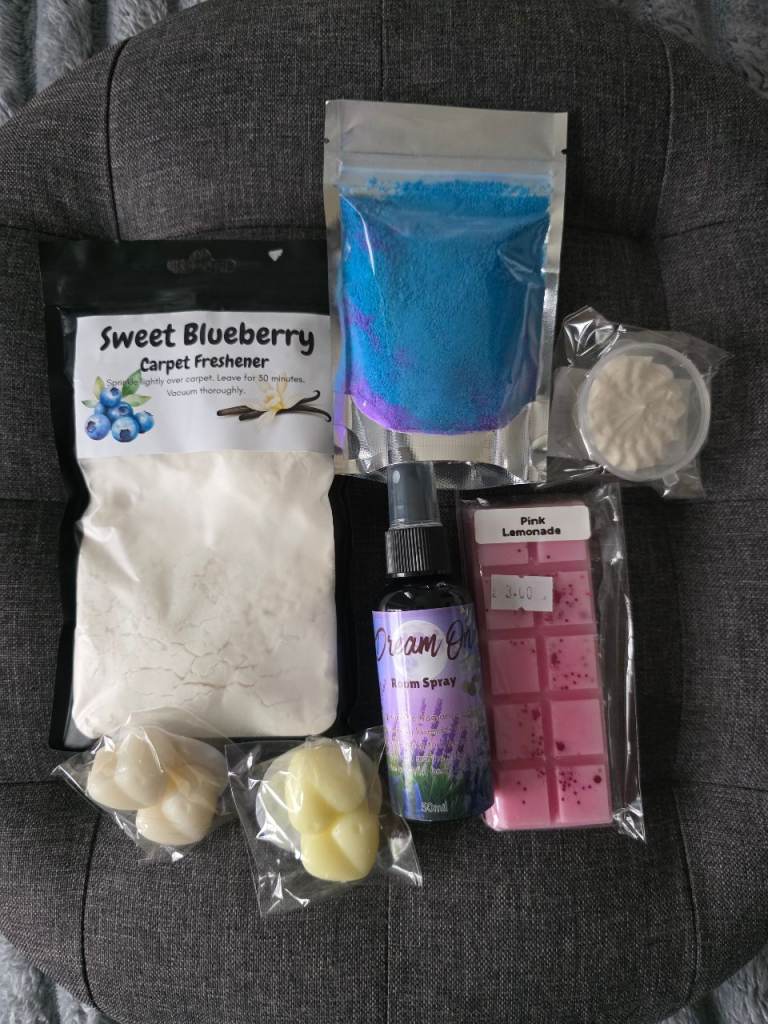 Bundle Carpet freshener room spray wax melt bath dust mini body butter