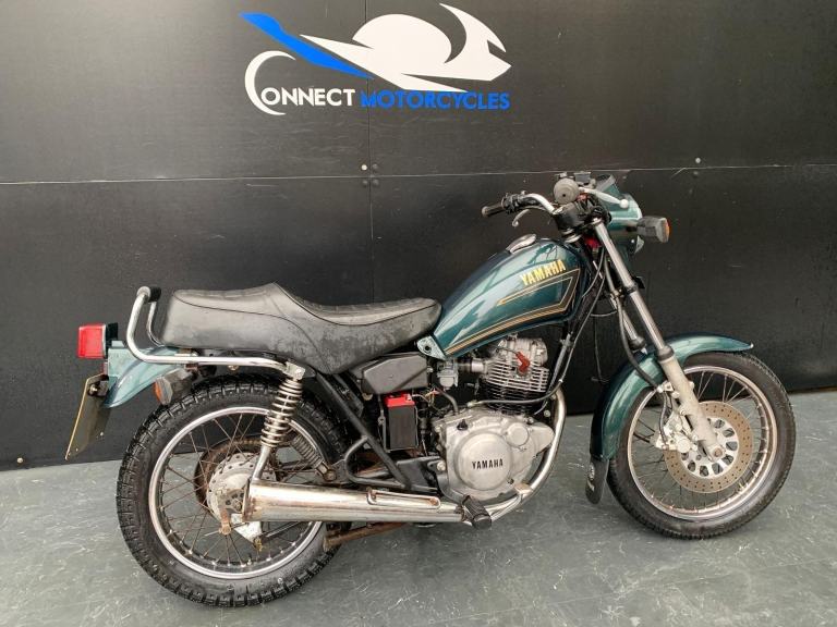 YAMAHA SR 125 CLASSIC RUNNING PROJECT BIKE HPI CLEAR