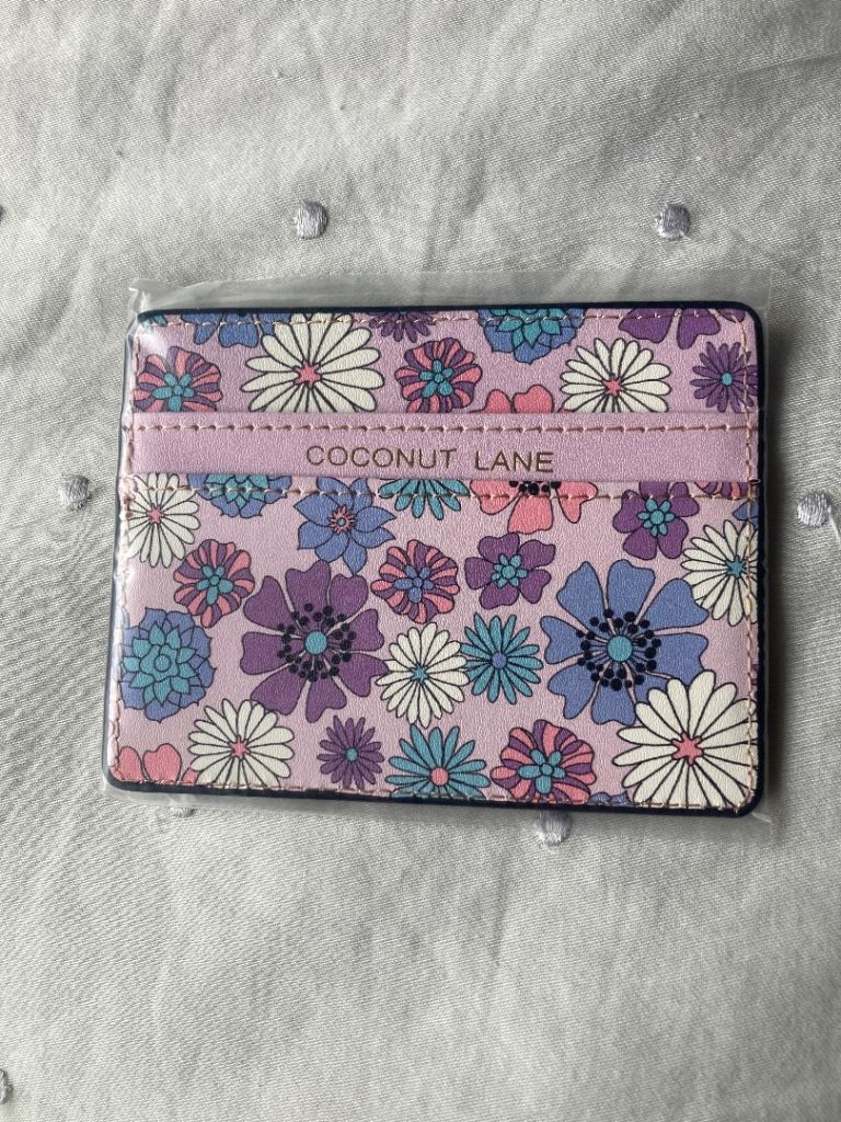 Coconut Lane Card Holder. Brand New Sealed.