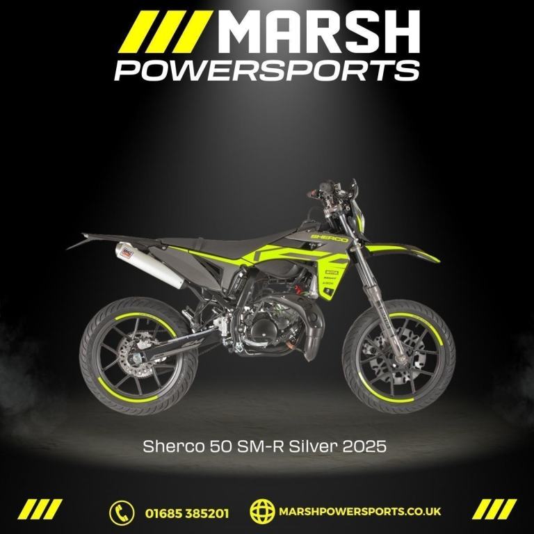 Sherco 50 SM-R Factory 2025 - Sherco Main Dealer - Reserve NOW!