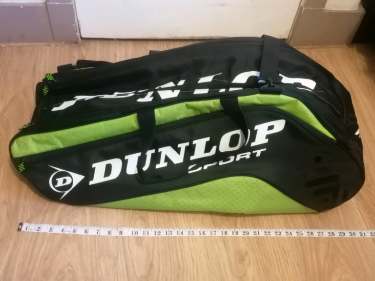 Dunlop Sport Rocket bag. Green&Black colour in good condition. 
