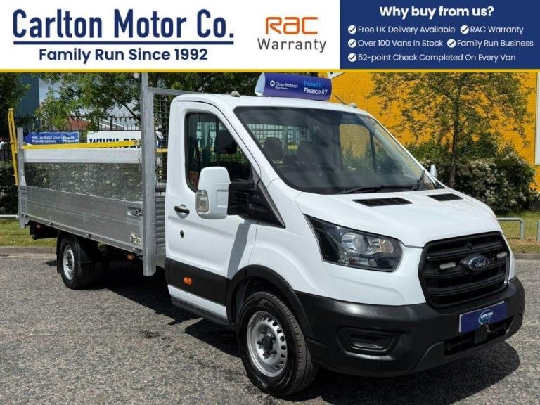 2020 Ford Transit 2.0 350 EcoBlue Leader C/Cab 2 Door DROPSIDE RWD L4 Euro 6 (s/