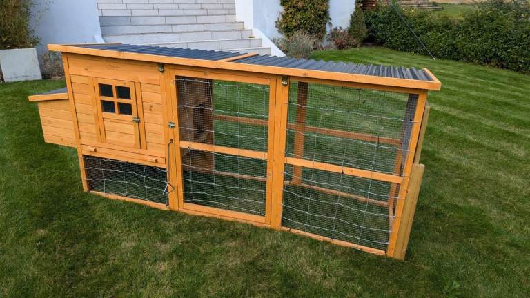XL Wooden Chicken Coop 2m