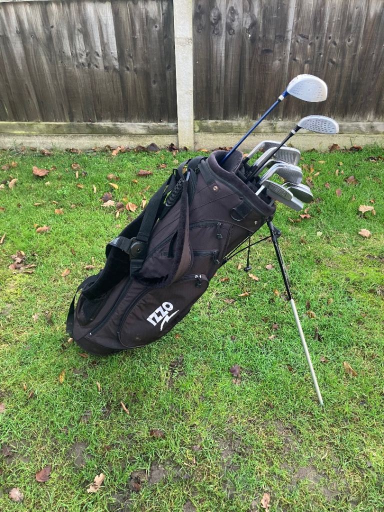 Men’s Golf Clubs Ideal Starter Set With a Stand Bag 