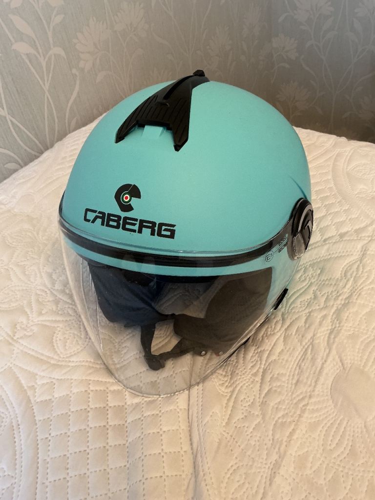 Brand new Caberg Riveira open face motorcycle helmet.