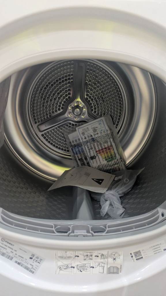 Brand New Tumble Dryer - White, Unused