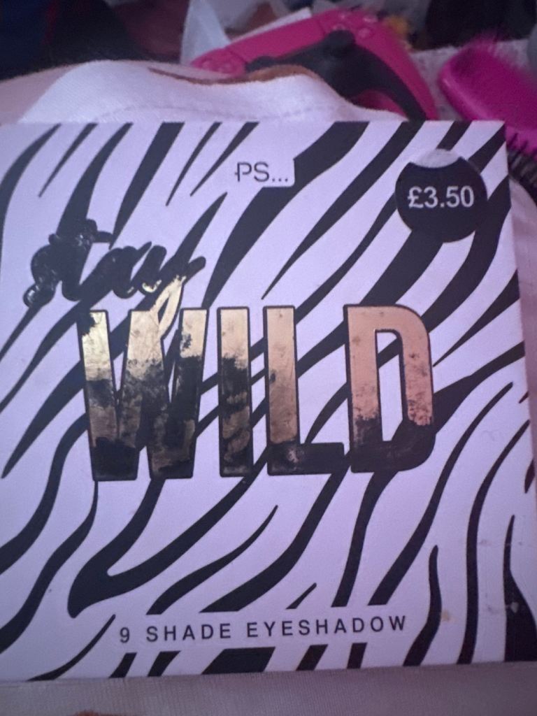 Primark PS... Wild 9 Shade Eyeshadow Palette! Set of 7! 