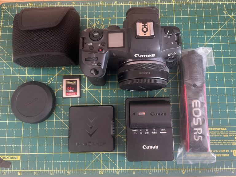 Canon EOS R5 camera