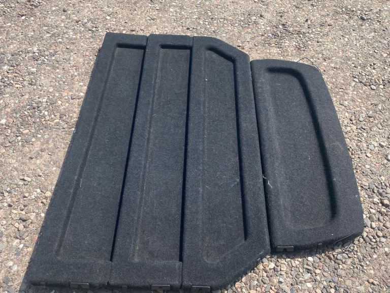 corsavan corsa van rear parcel shelf
