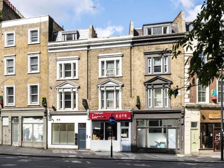 135 Kings Cross Road freehold building with planning for sale