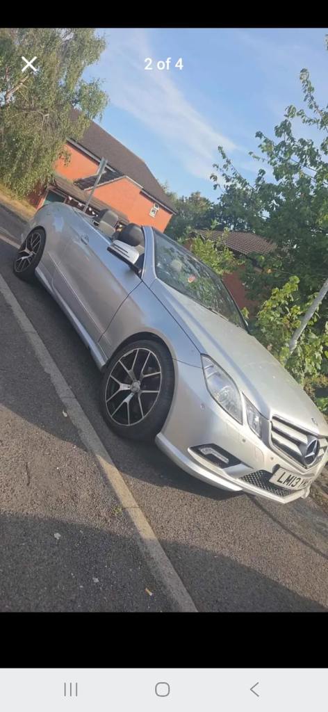 Mercedes-Benz, E CLASS, Convertible, 2013, Semi-Auto, 2143 (cc), 2 doors