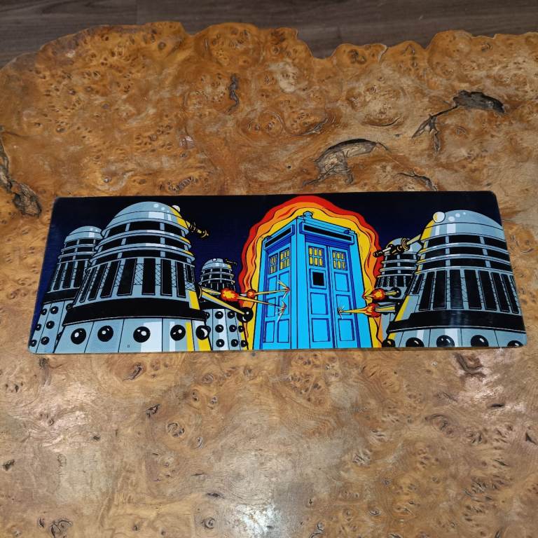 Doctor Who Pinball Machine Panel 