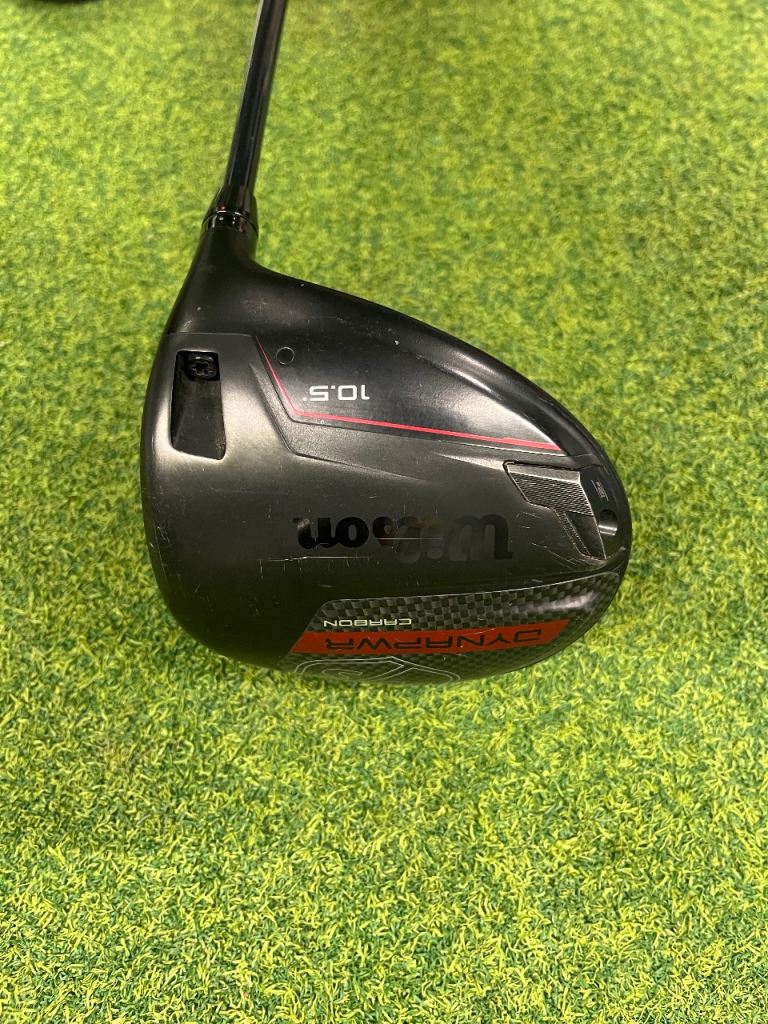 WILSON DYNAPWR CARBON DRIVER 10.5’-12’ LOFT. LADIES FLEX. GOOD CONDITION 