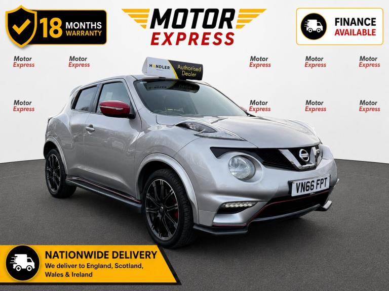 2016 Nissan Juke 1.6 DiG-T Nismo RS 5dr HATCHBACK Petrol Manual