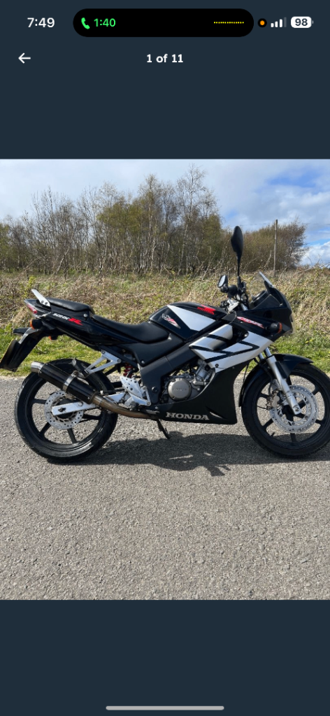 Honda, CBR 125 RW-6, 2006, 125 (cc)
