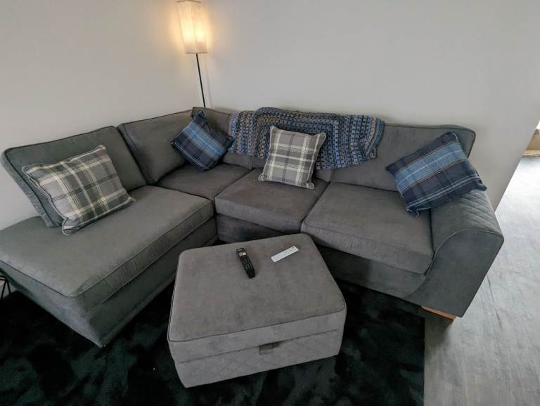 L SHAPE SOFA - RIGHT HANDED - ORKA by DFS