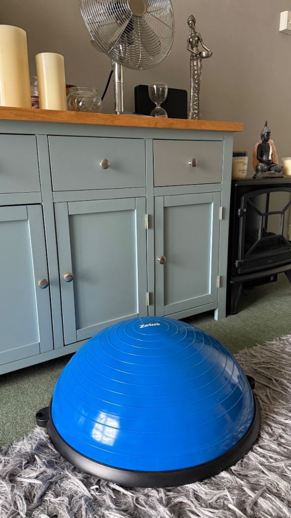 Zelus Balance Ball Trainer & Board (Half Yoga Ball) - No Pump