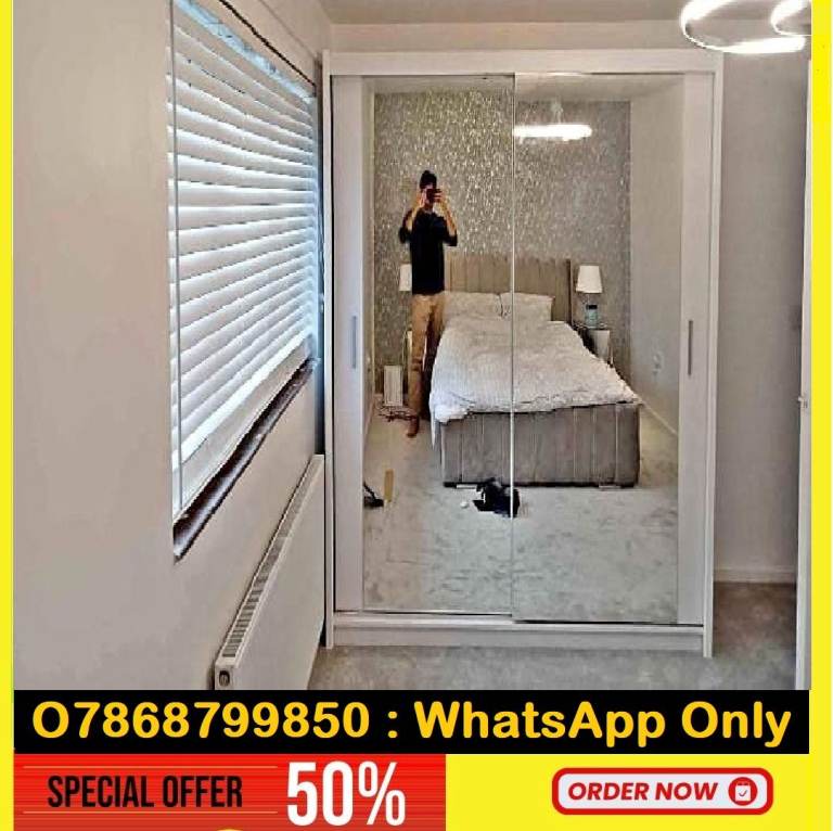 Double Door Wardrobe Or Triple Doors Mirror Wardrobes For Sale