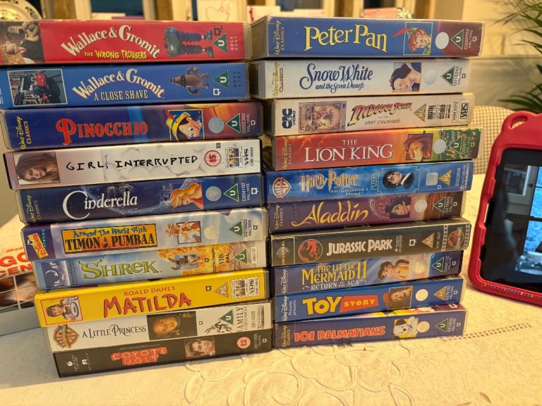 20 x VHS mainly disney